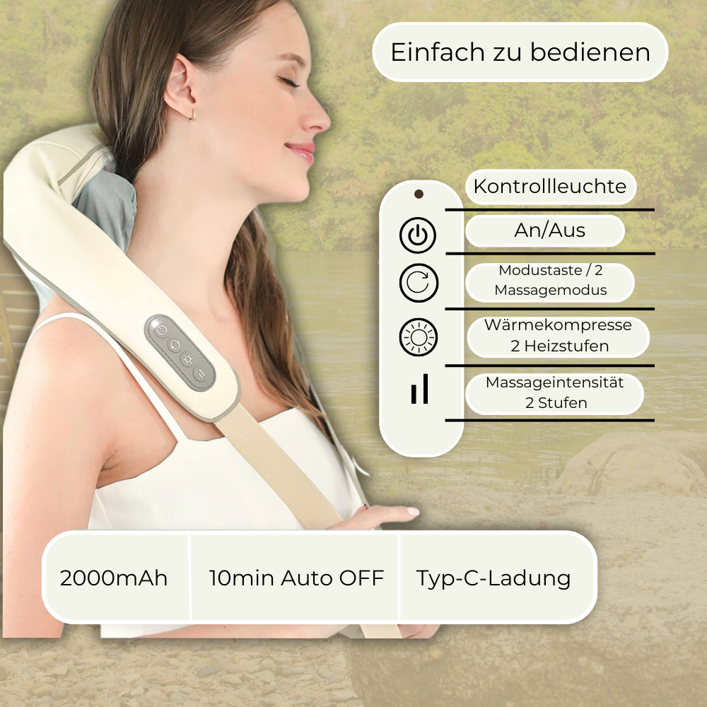 TheraNeck - Das Nackenmassagegerät für Entspannung und Wohlbefinden